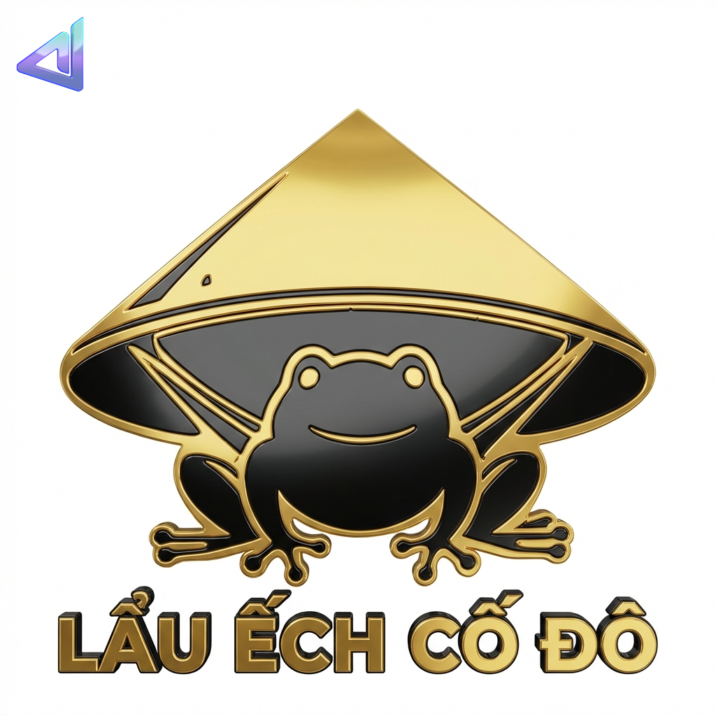Thiết Kế Logo Lẩu Ếch Cố Đô – Phong Cách Hiện Đại